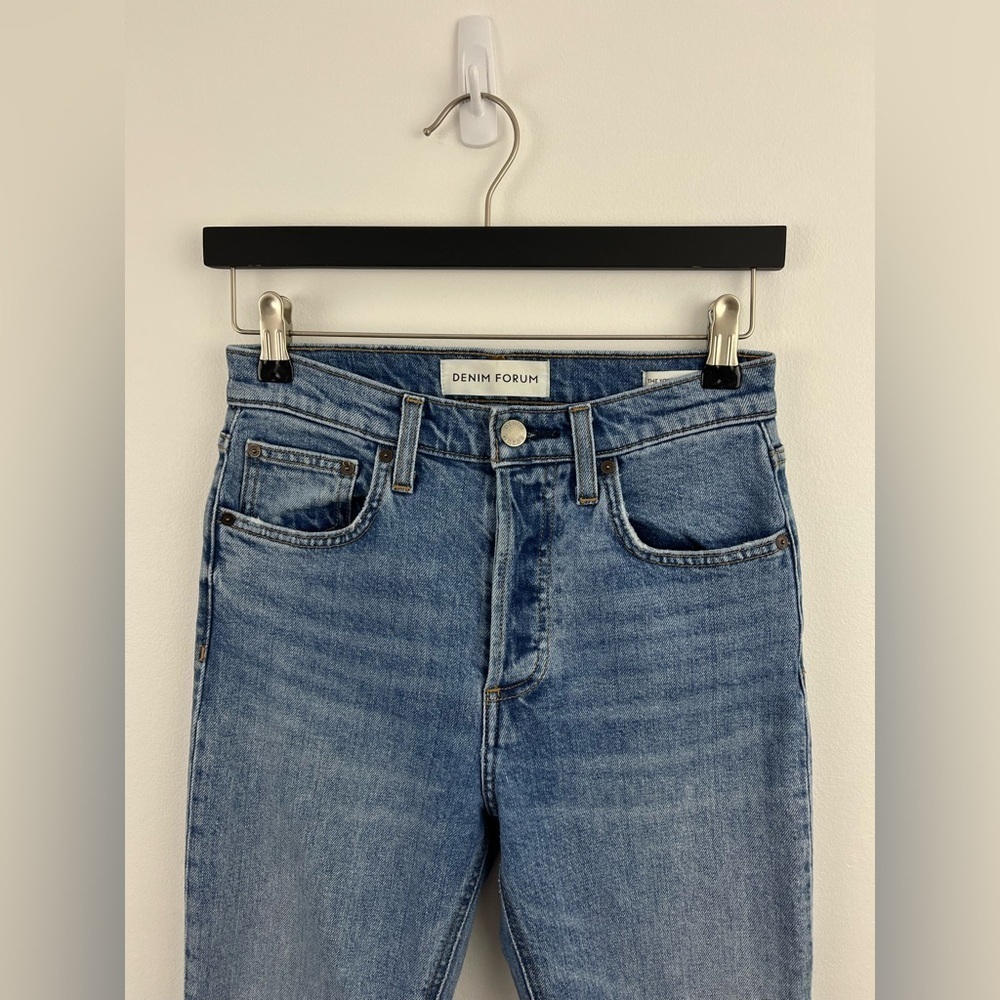 DENIM FORUM The Yoko HIgh Rise Slim Size 26 - Picture 6 of 10
